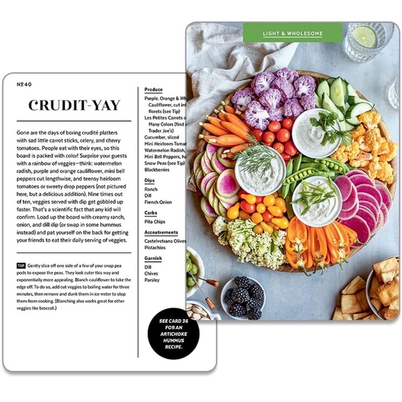 The Cheese Board Deck: 50 Cards for Styling Spreads, Savory and Sweet - Picture 4 of 8